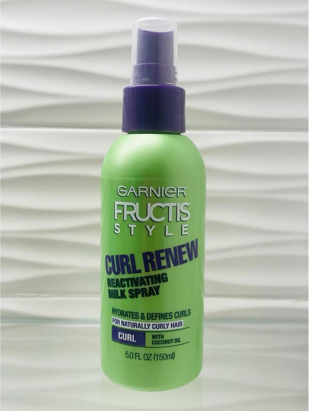 Garnier Fructis Style Curl Renew Reactivating Milk Spray 5oz DISCONTINUED - New